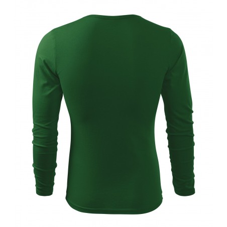 Tričko Malfini Fit-T LS, pánské, lahvově zelená Tričko Malfini Fit-T LS, pánské, lahvově zelená