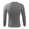 Tričko Malfini Fit-T LS, pánské, tmavě šedý melír Tričko Malfini Fit-T LS, pánské, tmavě šedý melír