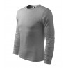 Tričko Malfini Fit-T LS, pánské, tmavě šedý melír Tričko Malfini Fit-T LS, pánské, tmavě šedý melír