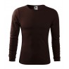 Tričko Malfini Fit-T LS, pánské, kávová Tričko Malfini Fit-T LS, pánské, kávová