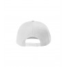 Čepice Rap 6P, unisex, bílá Čepice Rap 6P, unisex, bílá