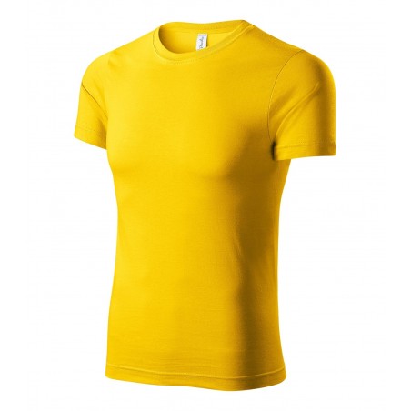 Tričko Paint, unisex, žlutá