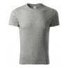 Tričko Paint, unisex, tmavě šedý melír Tričko Paint, unisex, tmavě šedý melír
