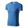 Tričko Paint, unisex, azurově modrá Tričko Paint, unisex, azurově modrá