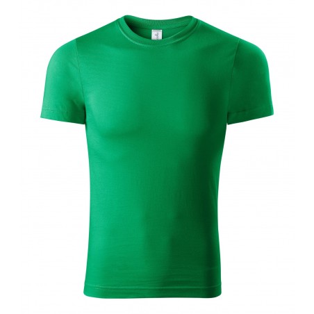 Tričko Paint, unisex, středně zelená