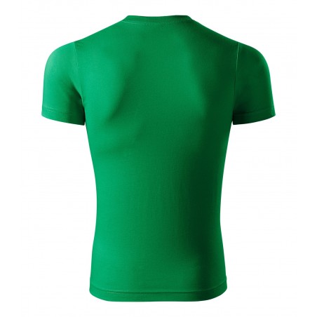Tričko Paint, unisex, středně zelená