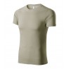 Tričko Paint, unisex, světlá khaki Tričko Paint, unisex, světlá khaki