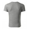 Tričko Peak, unisex, tmavě šedý melír Tričko Peak, unisex, tmavě šedý melír