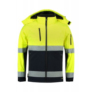 Bunda EN ISO Bicolor, fluorescenční žlutá