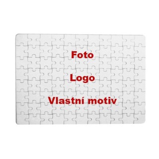 Puzzle 28x20cm, 12 dílků, s vlastním potiskem
